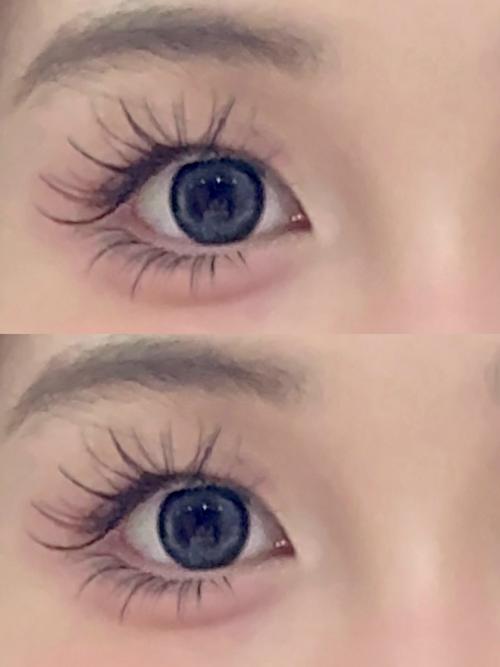 Can I apply eye makeup with my eyelashes attached(pic1)