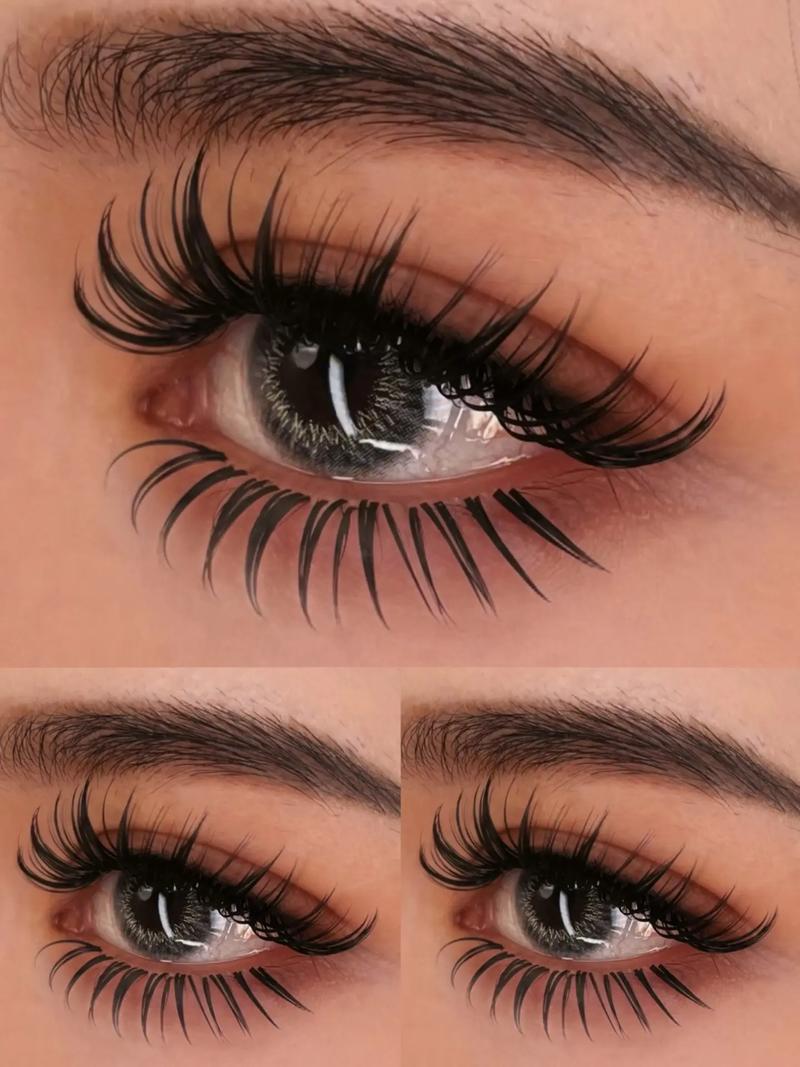 How long are the eyelashes(pic1)